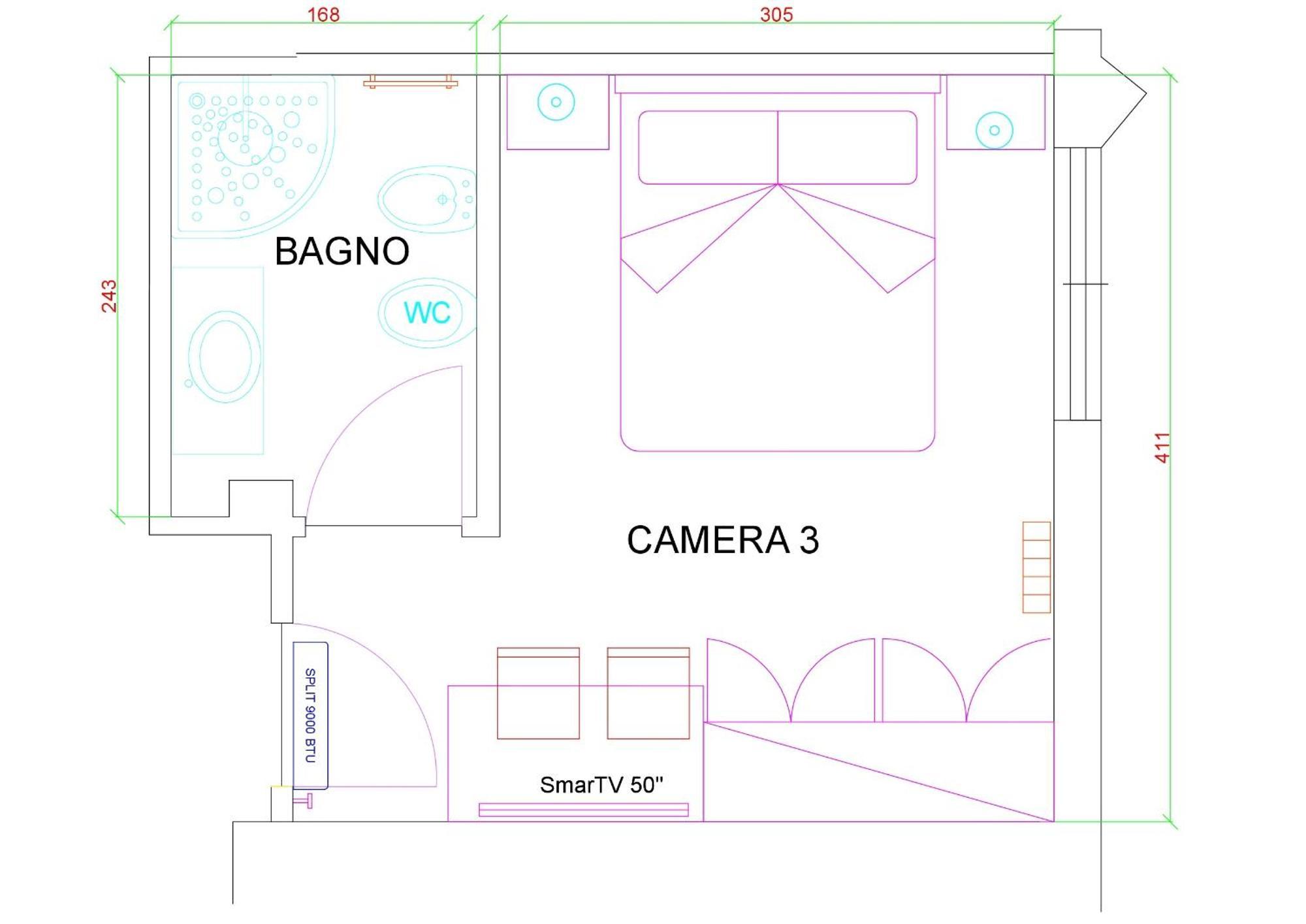 Panorama Lecce Bed & Breakfast 部屋 写真